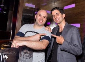 With DJ Loic Thomas